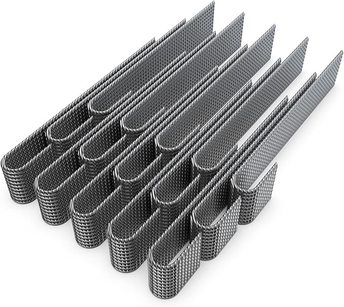 Vodaland Rebar Stakes | J Hook Extra Heavy Duty Rust Proof Coated Steel Ground Anchors with Chisel Point End | Secure Landscaping and DIY Projects | 5/16” Diameter x 16” Inches Long (Pack of 150)-Ruum Studio Home