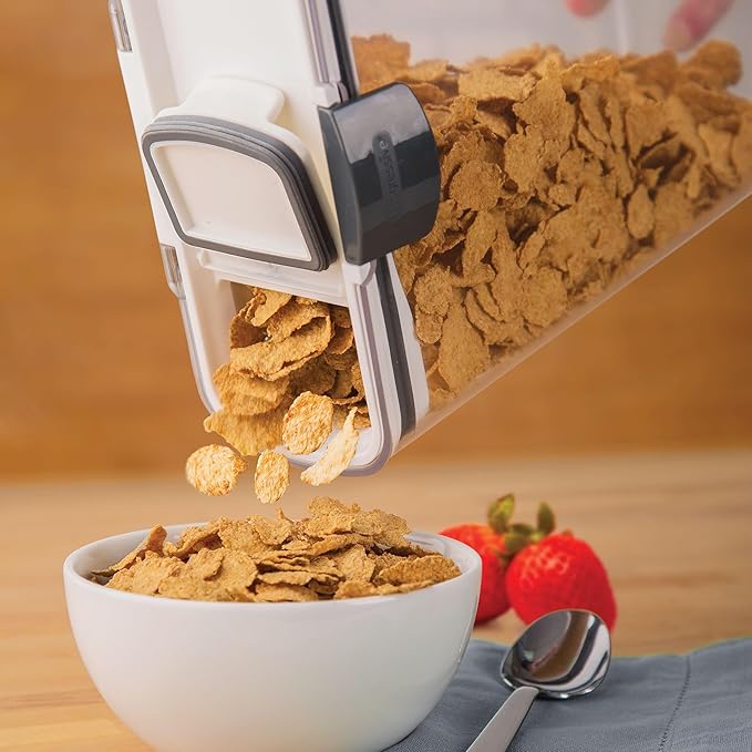 ProKeeper Cereal Storage Container, 3-Quart, Airtight Seal, Dishwasher Safe, BPA-Free Plastic-Ruum Studio Home