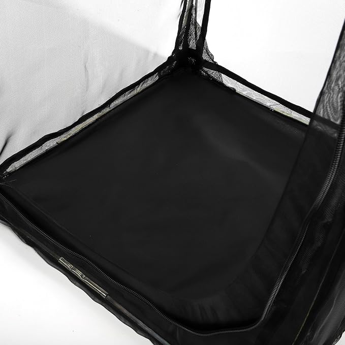 Kingrol 30-Inch Butterfly Habitat Cage, Large Pop-Up Mesh Terrarium with Zipper Opening, Portable & Collapsible Insect Enclosure for Caterpillars & Monarch Butterflies-Ruum Studio Home