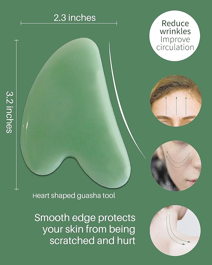 MoHern Gua Sha Massage Tools, 4 Pcs Multi-Shaped Gua Sha Tools for Face & Body-Ruum Studio Home