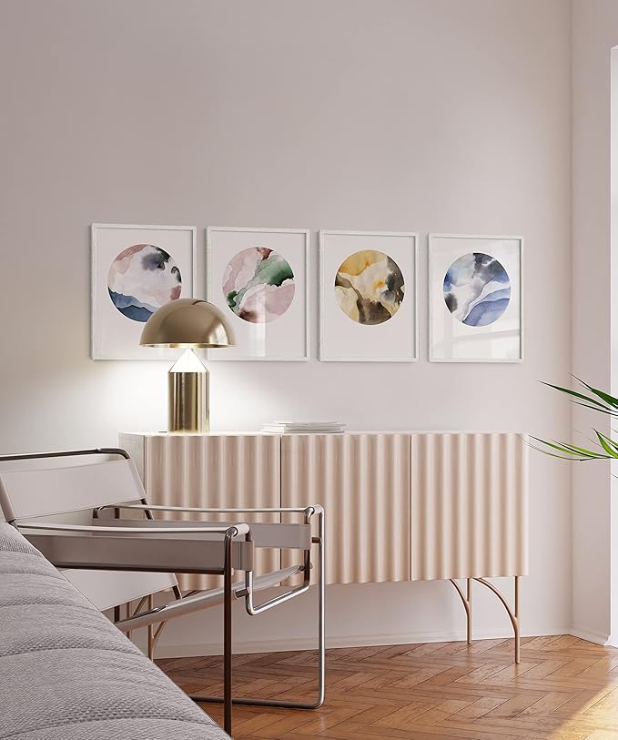 Haus and Hues 16x20 White Oak Wood Picture Frames Set of 15 - Premium Bulk Picture Frames 16x20 Bundle - Elegant Gallery Wall Frame Set for Posters, Art Display - Ideal for Wall Decor in Home & Office-Ruum Studio Home