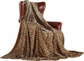 MERRYLIFE Leopard Throw Blanket Decorative Fleece Throw | Ultra-Plush Colorful Oversized | Couch Blanket Travel Lap | (50" 60", Cheetah)-Ruum Studio Home