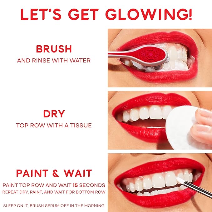 Colgate Optic White Overnight Teeth Whitening Pen, Teeth Stain Remover to Whiten Teeth, 35 Nightly Treatments, 0.08 Fl Oz-Ruum Studio Home