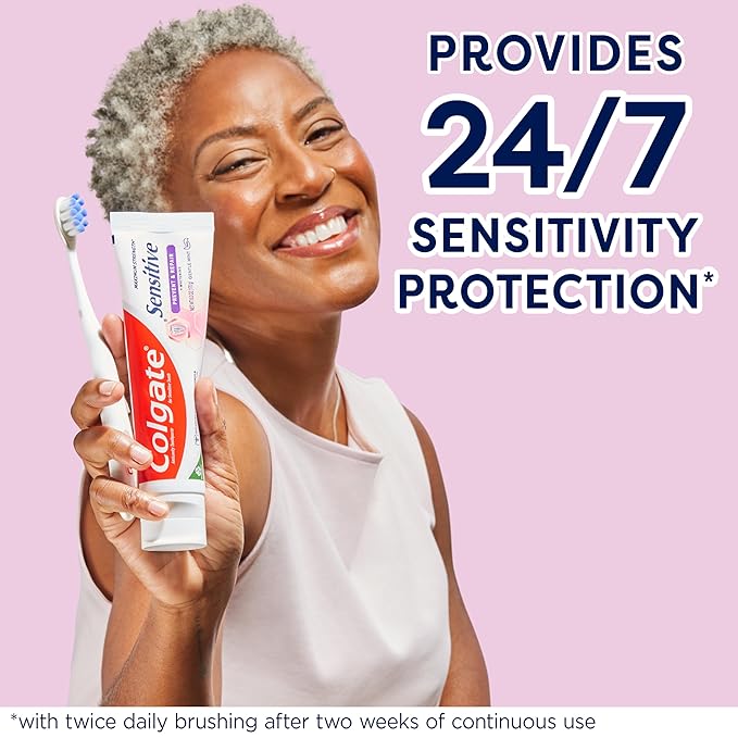 Colgate Sensitive Toothpaste with Whitening, Prevent and Repair, 6 Ounce, 3 Pack-Ruum Studio Home