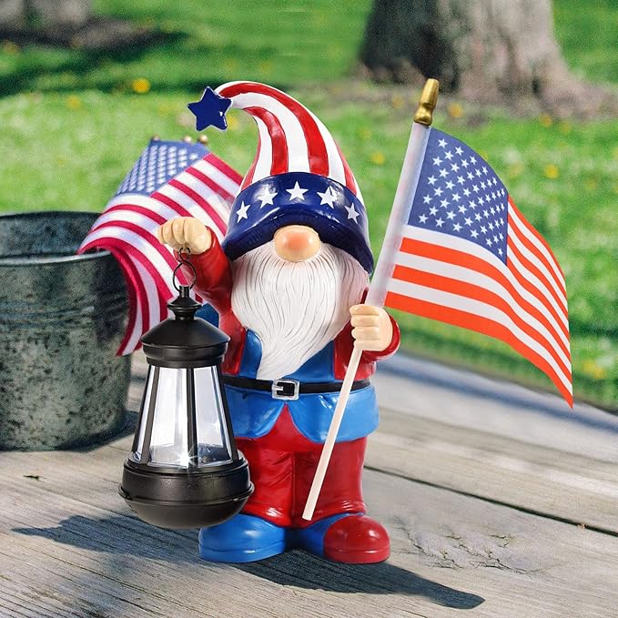 Nacome Solar Gnomes Statues for Garden Decor: Outdoor Sculptures for Clearance Lights for Outside Lawn Ornaments Porch Patio Balcony Yard Home – Birthday Gifts for Mom Grandma Women-Ruum Studio Home