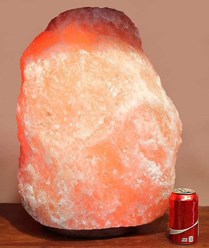 Giant Natural Himalayan Crystal Rock Salt Lamp 125~135 lbs-Ruum Studio Home