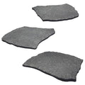 3 Pack Rubber Stepping Stones Outdoor Garden Rubber Pavers Pathway Walkway Paving Stones-Ruum Studio Home