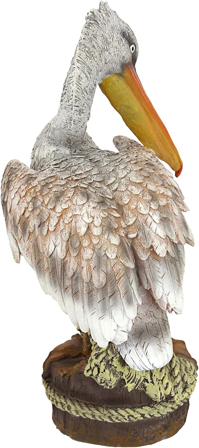 Design Toscano Ocean Side PIER 51 Pelican Statue-Ruum Studio Home