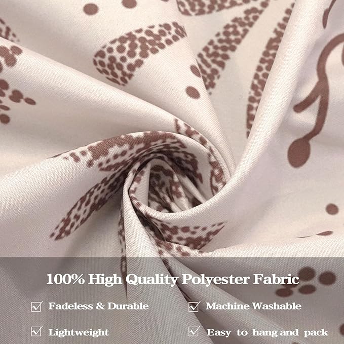 Fowocu Boho Floral Mandala Tapestry Wall Hanging Bohemian Flower Medallion Tapestry Aesthetic Beige Brown Hippie Indian Small Tapestries for Bedroom Living Room Dorm Decor 60 x 44 Inch-Ruum Studio Home
