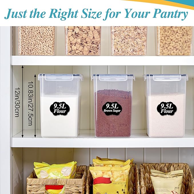 Vtopmart 9.5L Large Food Storage Containers-Ruum Studio Home