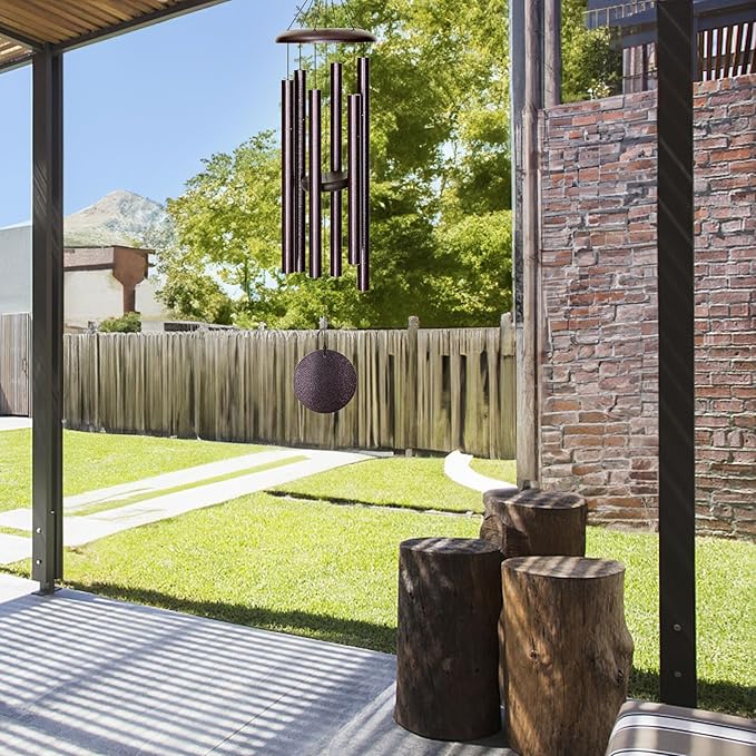 Wind Chimes for Outside, 36'' Wind Chime Outdoors Deep Tone Unique Wind Chimes Outdoor Clearance, Gifts for Mother's Day/Housewarming/Christmas-Ruum Studio Home