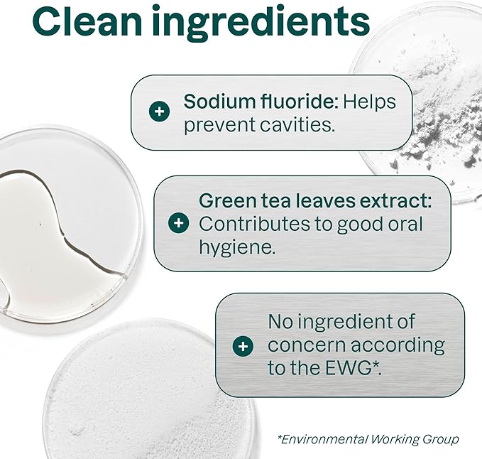 ATTITUDE Fresh Breath Toothpaste with Fluoride, Peppermint Flavor, Vegan & Cruelty-Free, Sugar-Free, Plant & Mineral-Based Ingredients, Clean Oral Care, 4.2 Oz-Ruum Studio Home