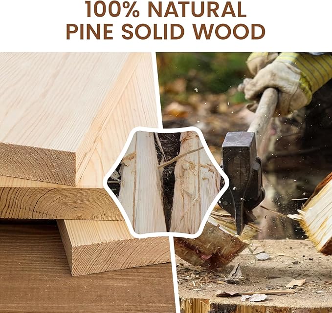 Honey Oak Brown Floating Wall Shelves 24 Inches Long x 8”x 1.4” Wooden Shelf Floating Rustic Farmhouse Decor, Heavy Duty Shelf Hold 60 lbs, Wall Shelves for Bathroom Living Room Kitchen Bedroom Office-Ruum Studio Home