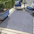 Keen Home Design Terrace Outdoor Area Rug - 4x6 Washable Indoor/Outdoor Rug for Patio, Kitchen, Balcony, Beach, Garden, Deck and Porch, Size: 3'10"x5'7"-Ruum Studio Home