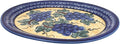 Blue Rose Polish Pottery Grapes Large Serving Platter-Ruum Studio Home