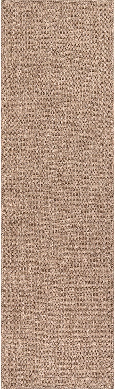 CAMILSON Easy Jute Rug 2x3, Indoor Outdoor Natural Color Farmhouse Area Rugs for Living Room and Kitchen Rug, Solid Boho Woven Design, Easy-Cleaning, Washable Outside Carpet Alfombras (2 x 3)-Ruum Studio Home