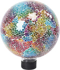 VCUTEKA Gazing Ball, 8" Glass Gazing Balls Sphere for Garden Lawn Outdoor Ornament Yard Decorative-Ruum Studio Home