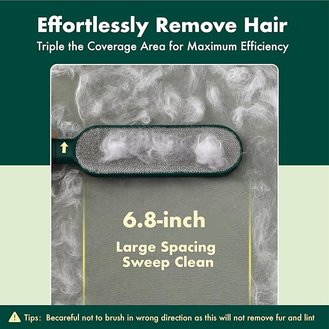 Pet Hair Remover for Clothes -Dog & Cat Hair Remover for Clothes-Better Than Lint Rollers for Pet Hair, Lint Remover Brush, Lint from Clothing, Couch, Furniture, Bedding,Car-Ruum Studio Home