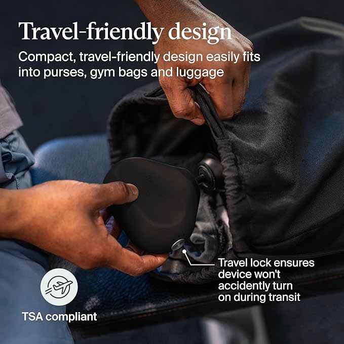 TheraGun Mini (3rd Generation) by Therabody – Ultra-Portable Massage Gun and Travel Essential for Fast, Effective Pain and Tension Relief Anywhere (Black)-Ruum Studio Home