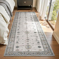 AMOAMI Vintage 2X6 Runner Rug Non Slip Soft Runners for Hallways Machine Washable Hallway Runner Bedside Rugs for Bedroom Long Rug for Hallways Entryway Laundry Room Kitchen Bathroom-Ruum Studio Home