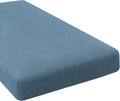 H.VERSAILTEX Super Stretch Individual Chaise Cover Sectional Couch Covers for L Shaped Sofa Both Left/Right Featuring Thick Jacquard Textured Twill Fabric (1 Piece Chaise Cover, Dusty Blue)-Ruum Studio Home