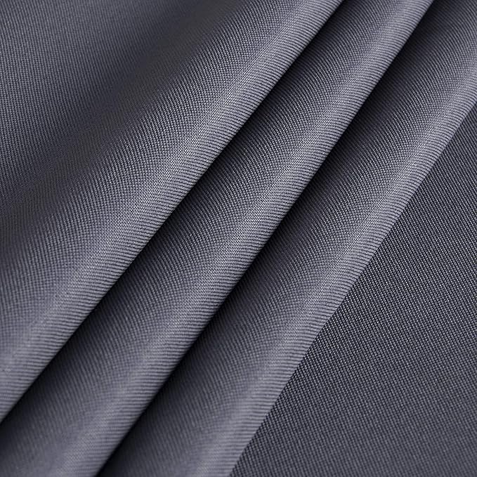 sancua Rectangle Tablecloth - 70 x 90 Inch - Stain and Wrinkle Resistant Washable Polyester Table Cloth, Decorative Fabric Table Cover for Dining Tables, Buffet Parties and Camping, Grey-Ruum Studio Home