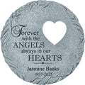 Let's Make Memories Personalized Always in Our Hearts Memorial Garden Stone - Sympathy Marker-Ruum Studio Home