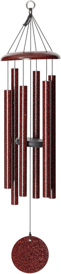 Corinthian Bells by Wind River - 36 inch Ruby Splash Wind Chime for Patio, Backyard, Garden, and Outdoor Decor (Aluminum Chime) Made in The USA-Ruum Studio Home