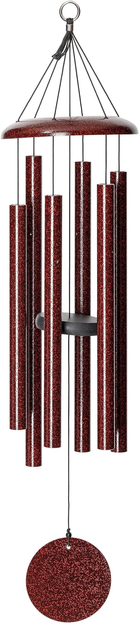 Corinthian Bells by Wind River - 36 inch Ruby Splash Wind Chime for Patio, Backyard, Garden, and Outdoor Decor (Aluminum Chime) Made in The USA-Ruum Studio Home