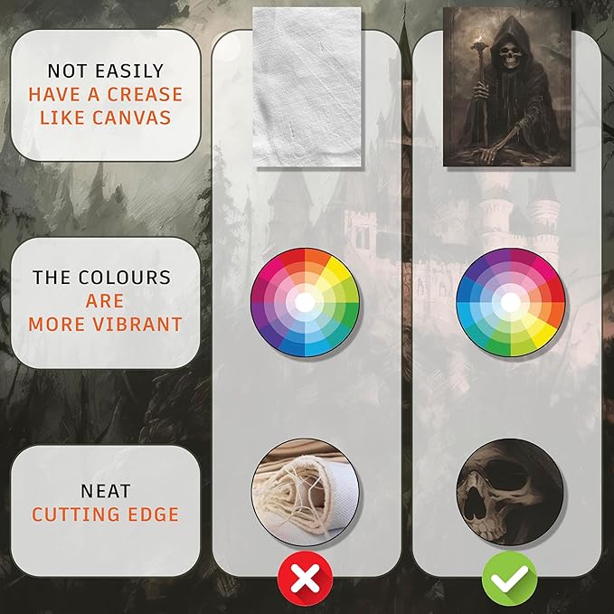 LANCHI95 12 Pcs Halloween Wall Art Prints, Vintage Witch Posters, Cute Ghost Pictures for Bedroom Decor (UNFRAMED)-Ruum Studio Home