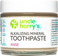 Uncle Harry's Anise Remineralizing Toothpaste | Natural Whitening Tooth Paste Freshens Breath & Promotes Enamel | Vegan Fluoride Free Toothpaste-Ruum Studio Home