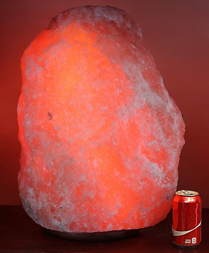 Giant Natural Himalayan Crystal Rock Salt Lamp 125~135 lbs-Ruum Studio Home