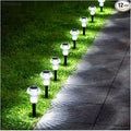 Solar Lights Outdoor 12 Pack Pathway Lights 6000K LED Waterproof Cold White Mushroom Shape for Garden Driveway Walkway Landscape Path Lawn Yard Decor-Ruum Studio Home
