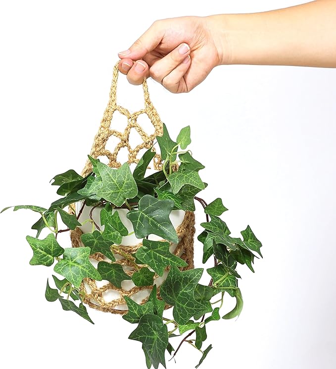 2PK Wall Planters for Indoor Plants, Macrame Plant Hanger | Wall Planter, Plant Hanger, Hanging Planter (2PK, for 6 inch Pot)-Ruum Studio Home
