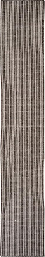 Nourison Home Positano 10' Runner Natural Fabric Modern Area Rug (10' Runner)-Ruum Studio Home