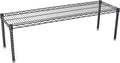 Omega Products Corporation 24" Deep x 72" Wide x 14" High Black Stationary Dunnage Rack-Ruum Studio Home