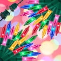 300LIGHTS(2*150L) MULTI Extra-Bright With End Connectors Christmas Decorative Lights 19.44m UL Certified Mini String Light Set Waterproof for Home Garden Holiday Tree Party Patio Decor Wedding-Ruum Studio Home