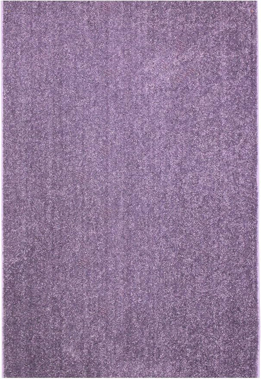 KOECKRITZ Soft and Colorful Kids Classroom Area Rugs (Passes Flammability Pill Test) Many Sizes and Bright Colors to Select from (7' x 9', Lavender)-Ruum Studio Home