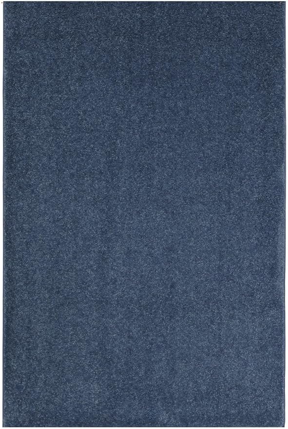 KOECKRITZ Soft and Colorful Kids Classroom Area Rugs (Passes Flammability Pill Test) Many Sizes and Bright Colors to Select from (9' x 12', Navy)-Ruum Studio Home