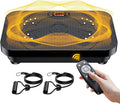 Vibration Plate Exercise Machine, OVANZA Whole Body Vibration Plate for Lymphatic Drainage, Burns Fat, Helps Toning, Weight Loss Shaping Wellness for Home Training Equipment-Ruum Studio Home