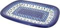 Blue Rose Polish Pottery Savannah Medium Rectangular Serving Platter-Ruum Studio Home