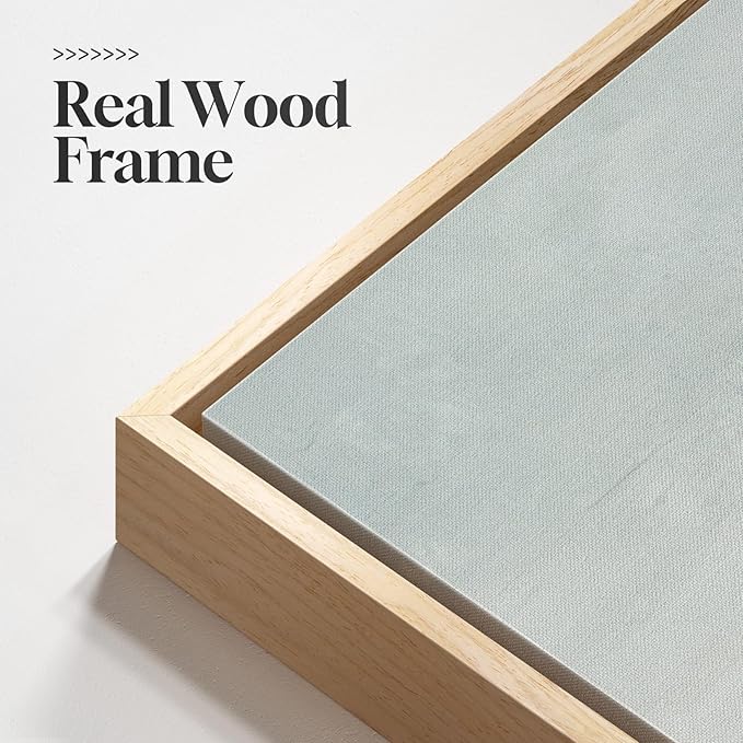 Large Framed Green Abstract Landscape Wall Art for Living Room, 3 Piece Canvas Prints Paintings Artwork for Walls, Modern Minimalist Pictures for Dining Room, Hallway, Office Wall Decor 24x36 In-Ruum Studio Home