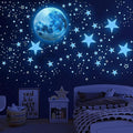 1078Pcs Glow in The Dark Stars for Ceiling Glowing Space and Moon Decals Universe Stickers Kids Wall Decor Perfect for Boys Girls Nursery Bedroom Living Room-Ruum Studio Home