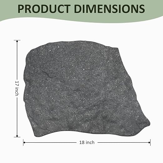 3 Pack Rubber Stepping Stones Outdoor Garden Rubber Pavers Pathway Walkway Paving Stones-Ruum Studio Home