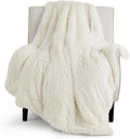 Bedsure GentleSoft Fuzzy Sherpa Faux Fur Twin Blanket Cream Cozy Gifts for Women, Soft Fleece Plush Warm Minky Thick Blanket Twin Size for Bed, Couch, Room Dorm Essentials Cream Decor Gifts, 60x80-Ruum Studio Home