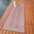 Keen Home Design Terrace Outdoor Runner Rug - 2x10 Washable Indoor/Outdoor Rug for Patio, Kitchen, Balcony, Beach, Garden, Deck and Porch, Size: 2'2"x9'11"-Ruum Studio Home