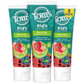Tom’s of Maine Watermelon Wiggle Kids Toothpaste with Fluoride, Kids Natural Toothpaste, For Children Ages 2 and Up, Helps Prevent Cavities, 5.1 Oz 3 Pack-Ruum Studio Home