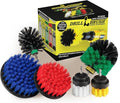 Variety Multi-Pack Drill Brush Attachments for Cleaning Car, Truck, Carpet, Boat, Bathroom, Kitchen, Grill, Griddle - Drill Brush for Car Detailing Kit - Grill Cleaning Kit - Grilling Accessories-Ruum Studio Home