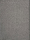 Nourison Positano Indoor-Outdoor Charcoal 6' x 9' Area Rug, Easy Cleaning, Non Shedding, Bed Room, Living Room, Dining Room, Backyard, Deck, Patio (6x9)-Ruum Studio Home