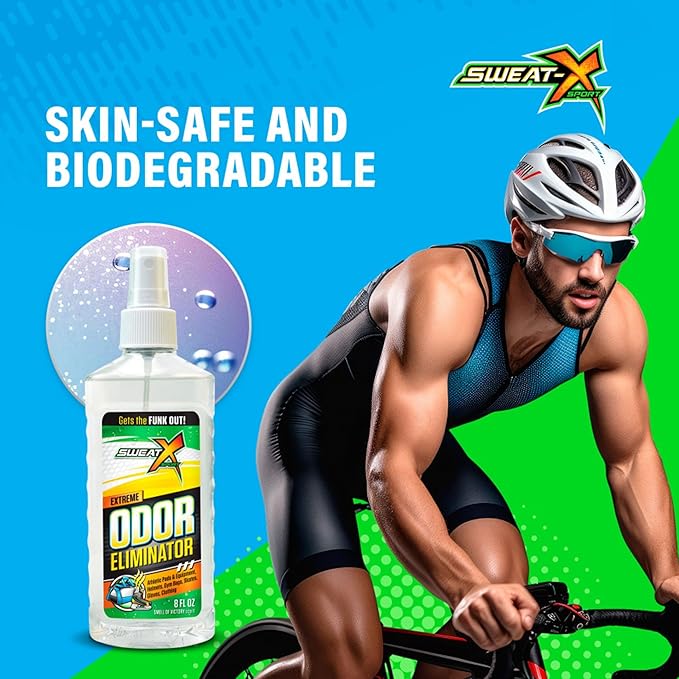 Extreme Odor Spray - Multipurpose No-Wash Deodorizer - Ideal for Shoes and Gym Clothing - Victory Scent (8 Fl Oz) - 6 Pack-Ruum Studio Home